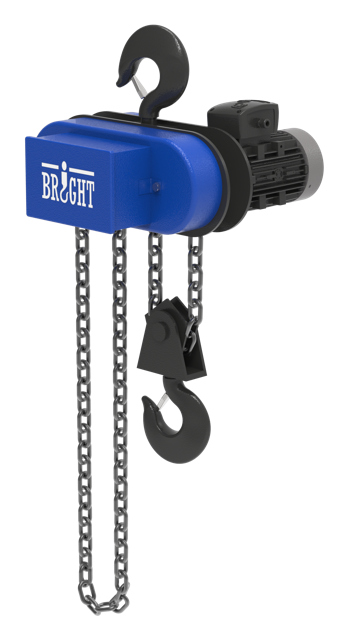 Hook suspended electric chain hoist