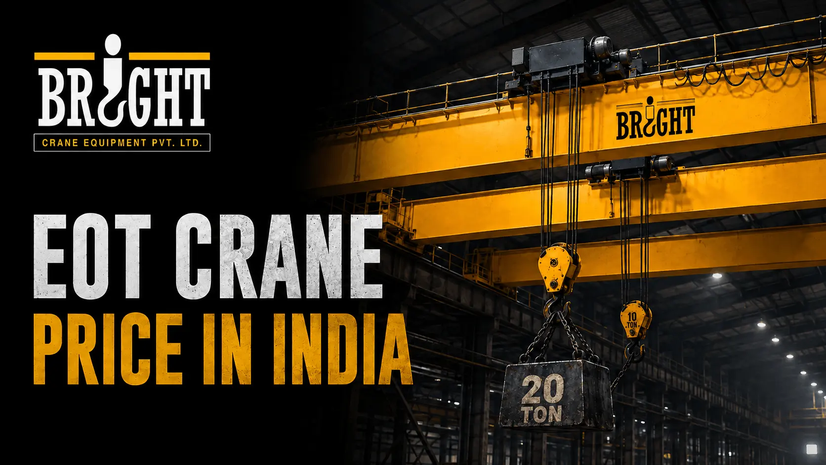 EOT Crane Price in India - Cost Factors Explained